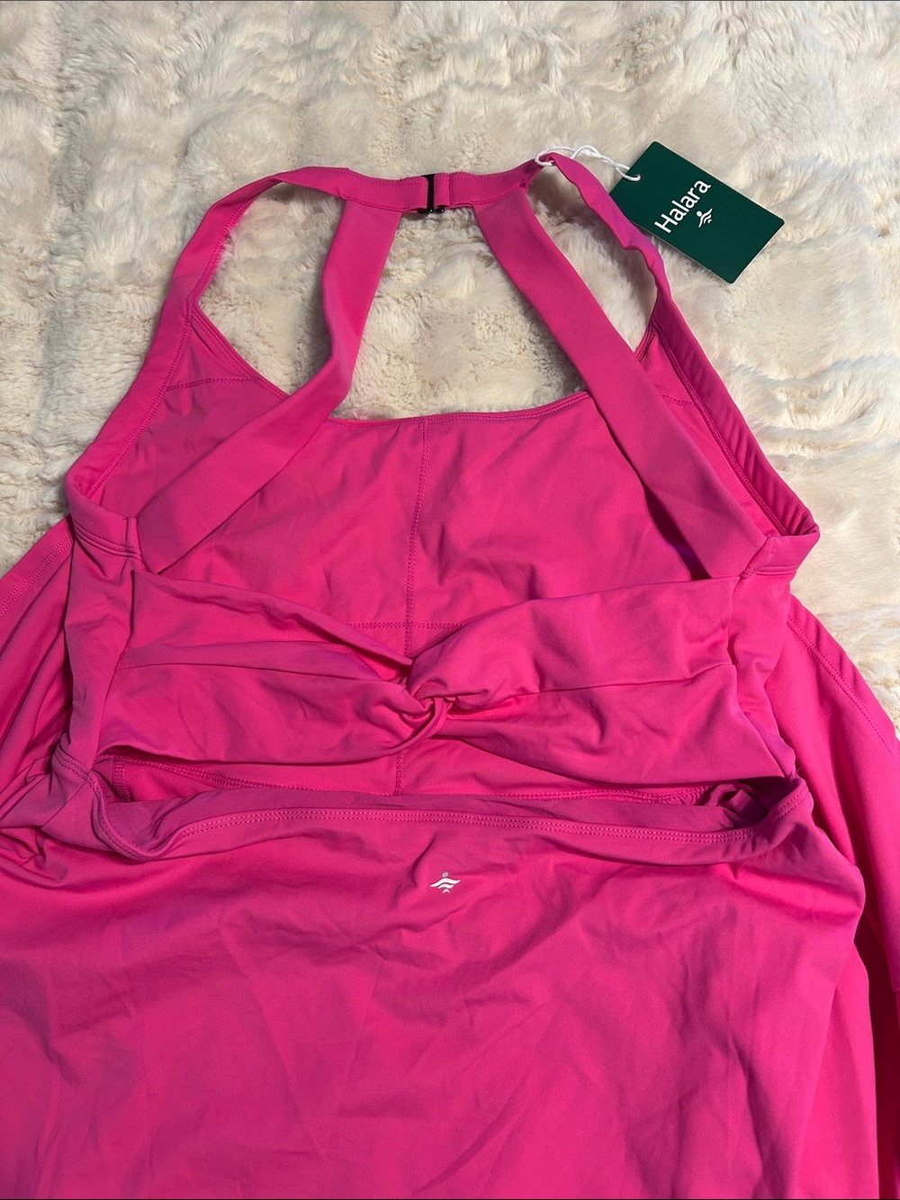 HALARA Bright Fuchsia Athletic Top - Picture 4 of 5
